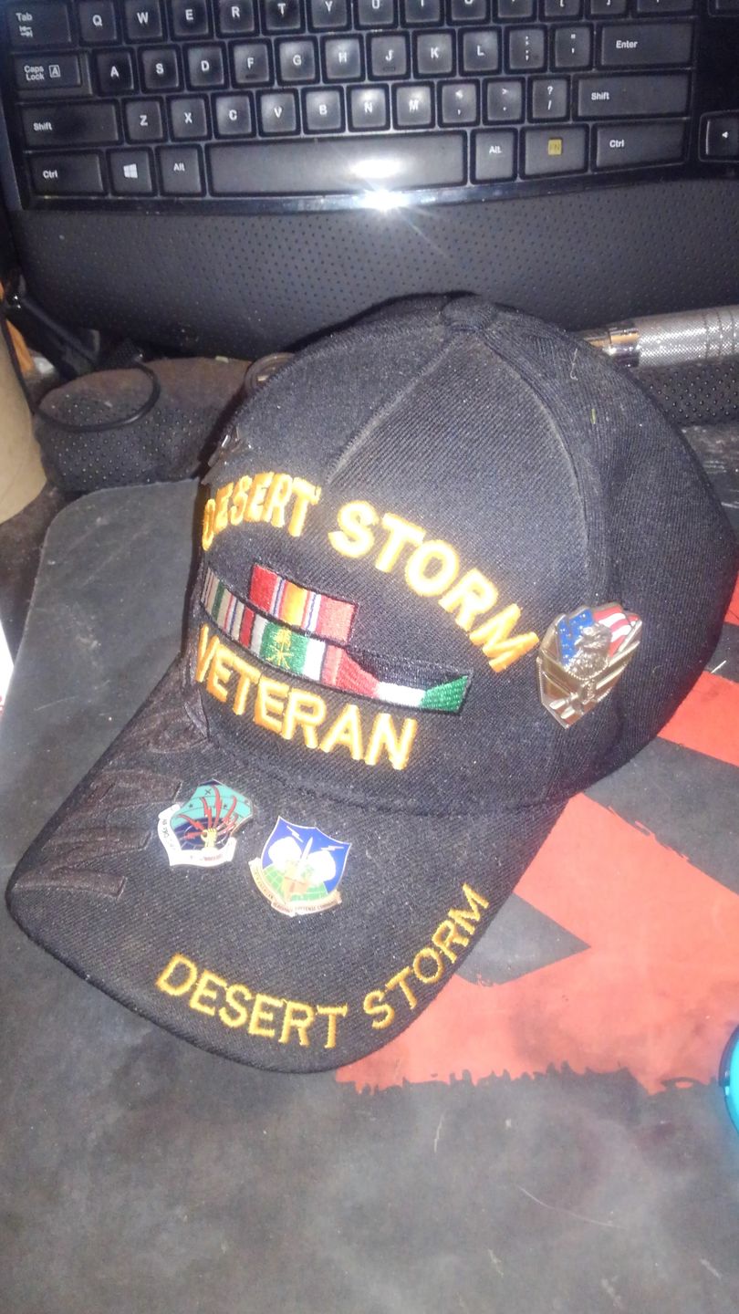 Customer photo review of US Air Force Veteran Pin