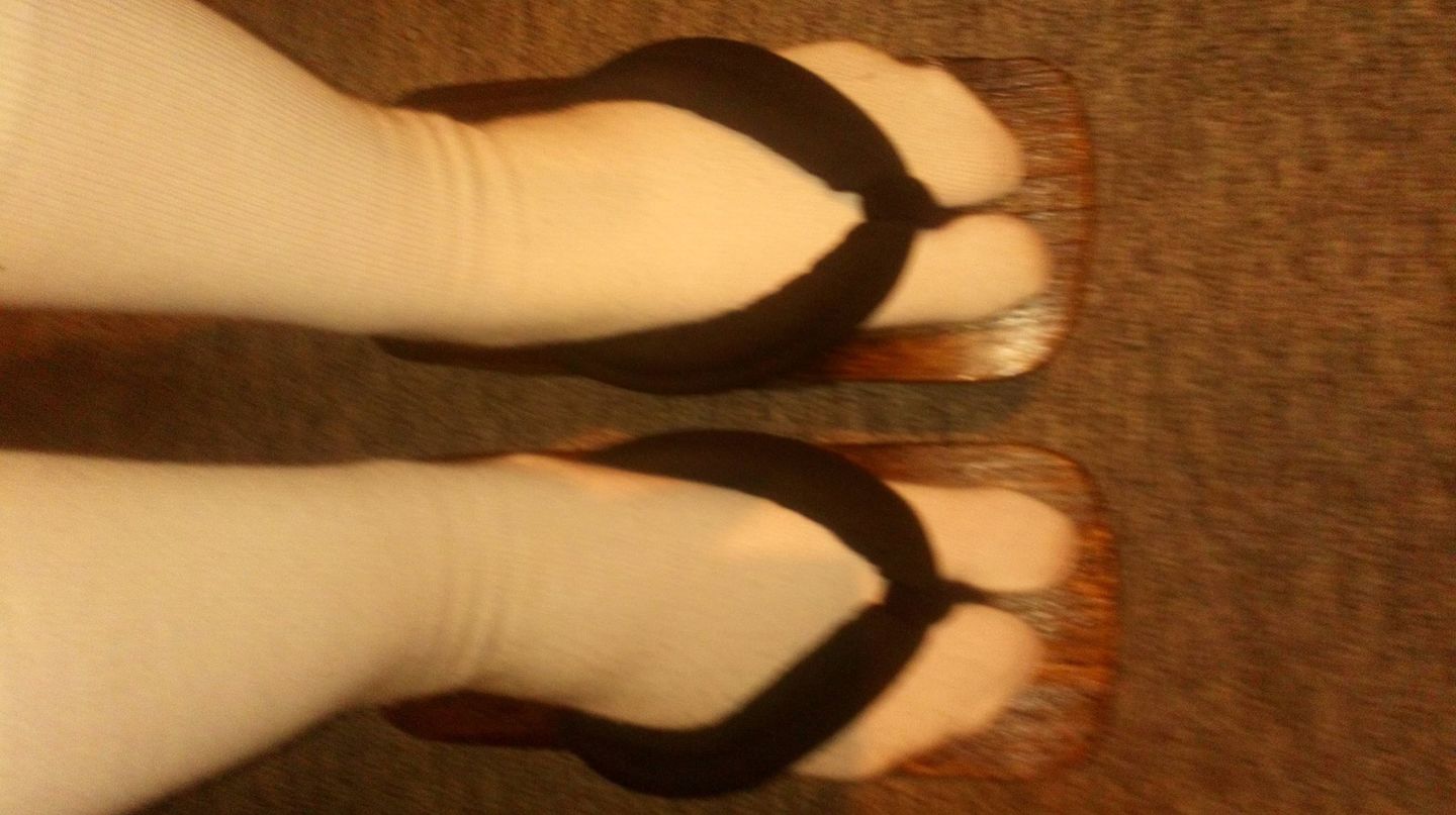 Customer photo review of Lot 3 Paires Chaussettes Japonaises Tabi