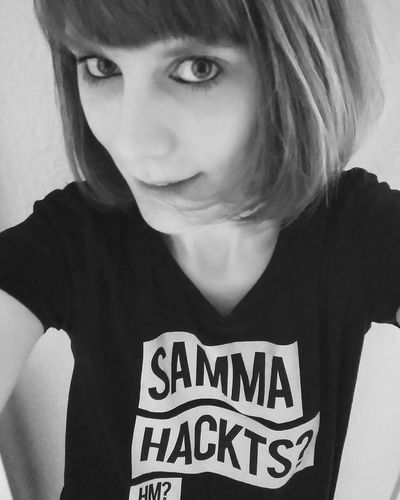 Customer photo review of Samma Hackts? Hm?  - Damenshirt