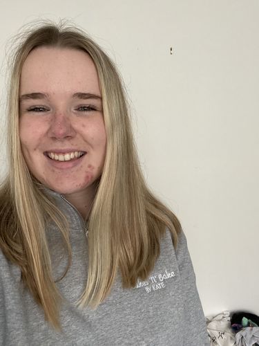 Customer photo review of Custom UNISEX 1/4 Zip Sweater