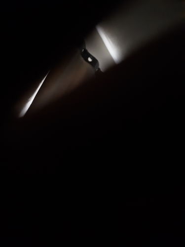 Customer photo review of Cubic Zirconia CC Initial Studs Earrings