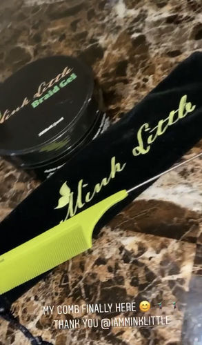 Customer photo review of Braid gel and signature comb set