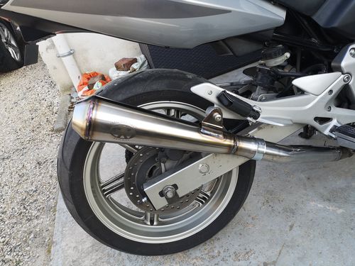 Customer photo review of Silencieux mégaphone Inox Universel sur mesure