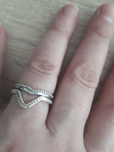 Customer photo review of Bague Victoria