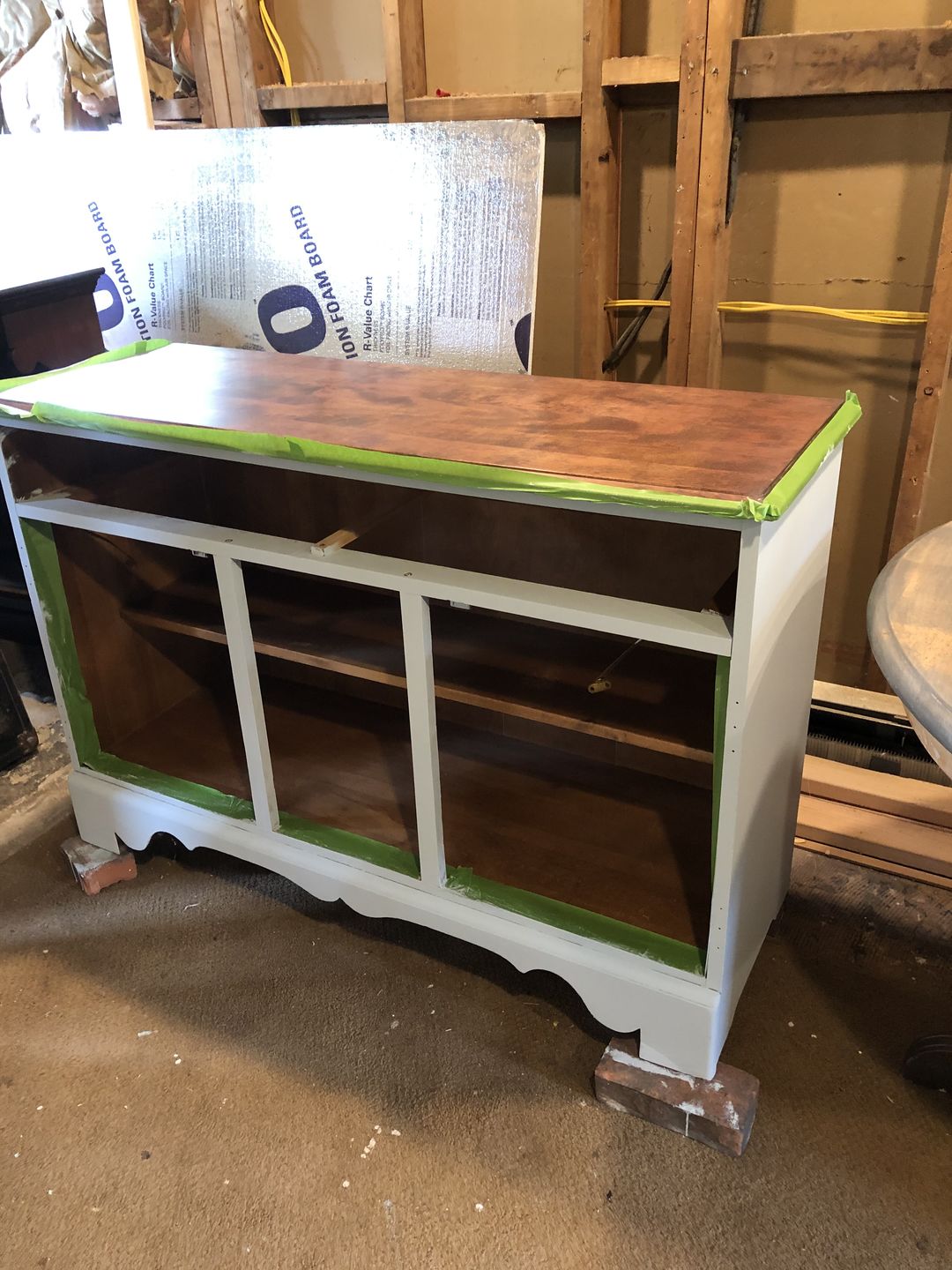 Customer photo review of French Blue - One Step Paint