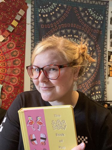 Customer photo review of The Book of Pop Out Earrings