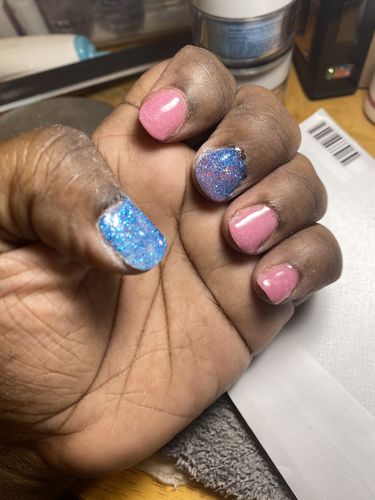 Customer photo review of Nourish Cuticle Oil