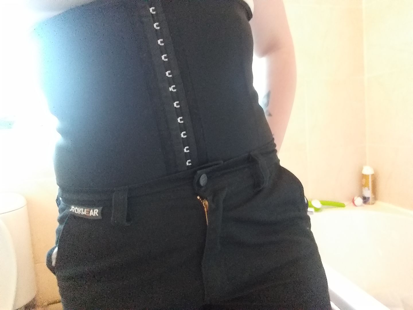 Customer photo review of Latex Waist Trainer