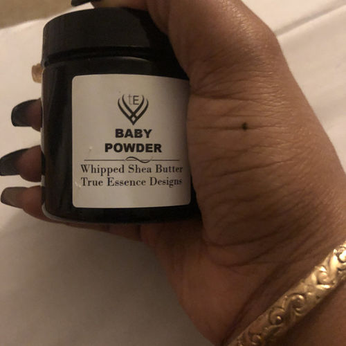 Customer photo review of Baby Powder Whipped Shea Body Butter