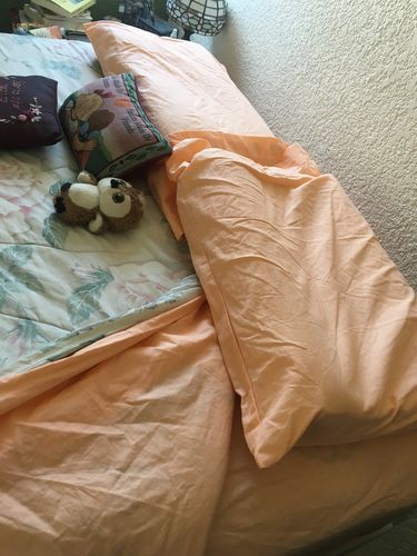 Customer photo review of Juego de Sábanas Básica Algodón Percal 200 -Tamaño y color a elegir