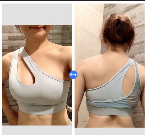 Customer photo review of SCARELLET MESH BRA