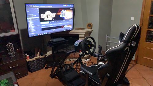 Customer photo review of APEX Steering Wheel Stand