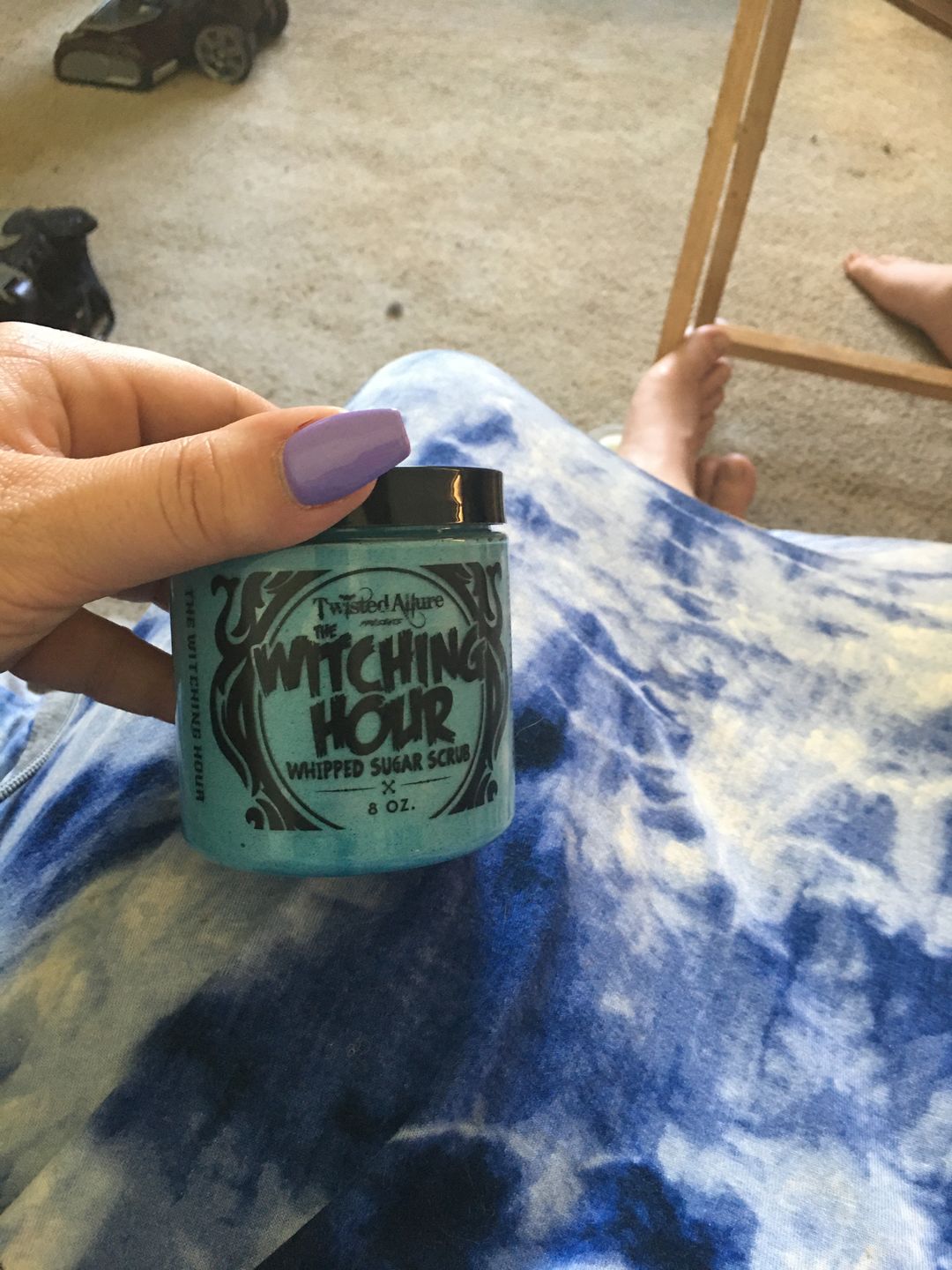 Customer photo review of The Witching Hour Whipped Sugar Scrub