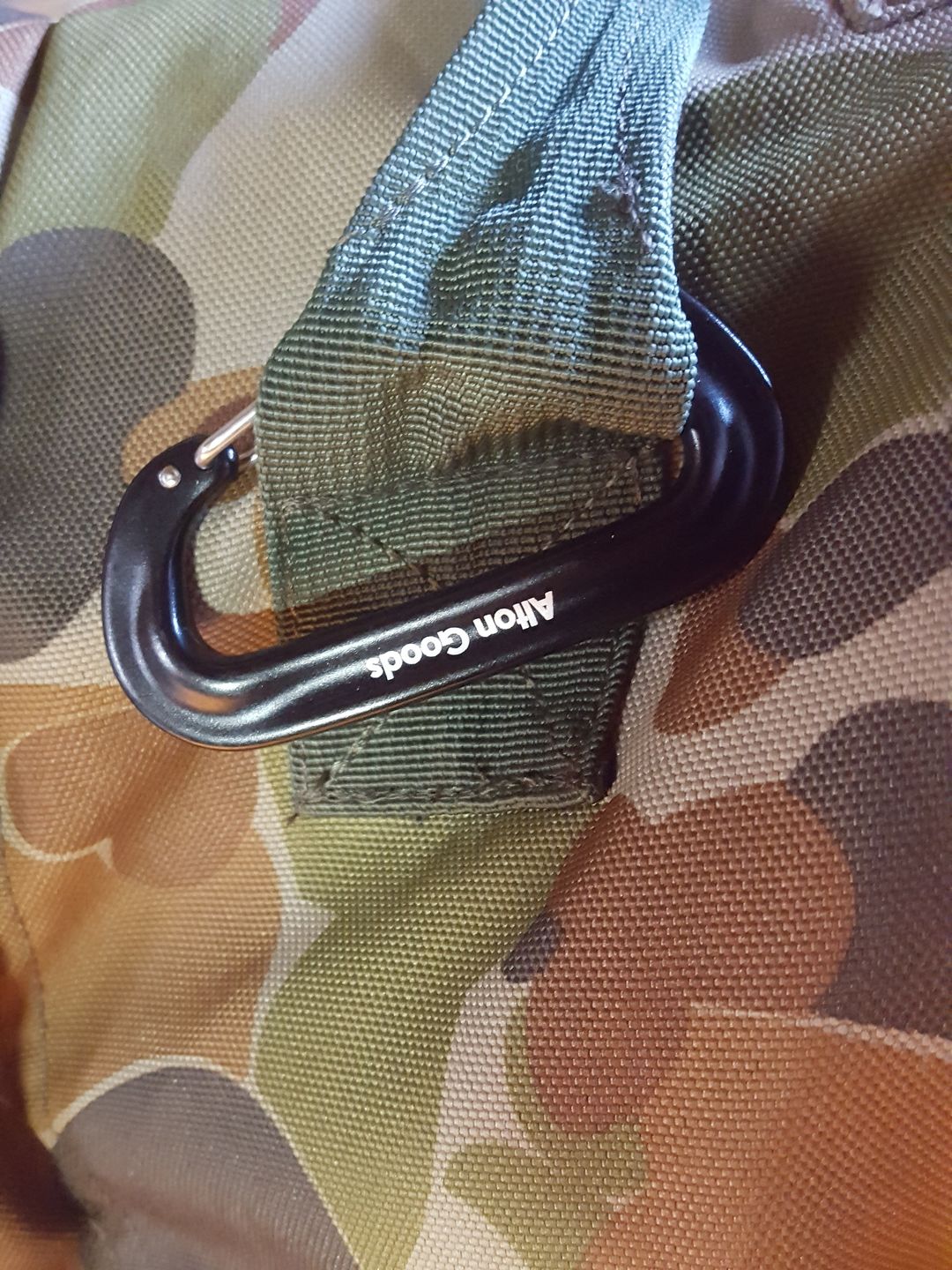 Customer photo review of Ultralight Aluminium Carabiner (12kn)