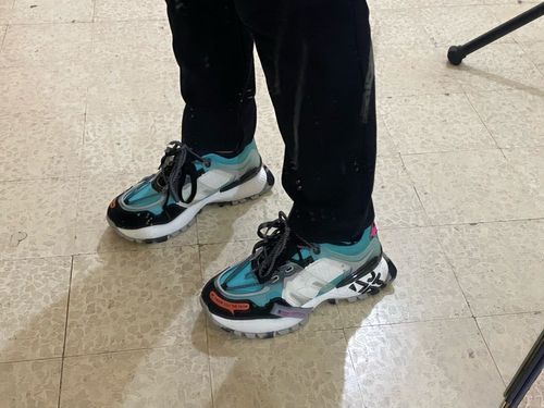 Customer photo review of Hugo 'Slathe Dush' 0FR Sneakers