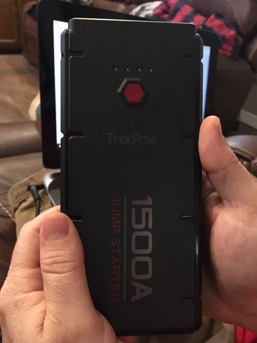 Customer photo review of TrekPow G22 1500A Auto Battery Booster Jump Starter