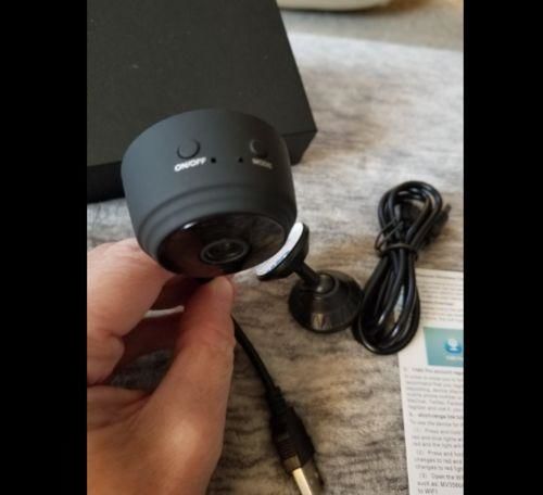 Customer photo review of Wireless Wifi Camera Met Sensor en Nacht Visie