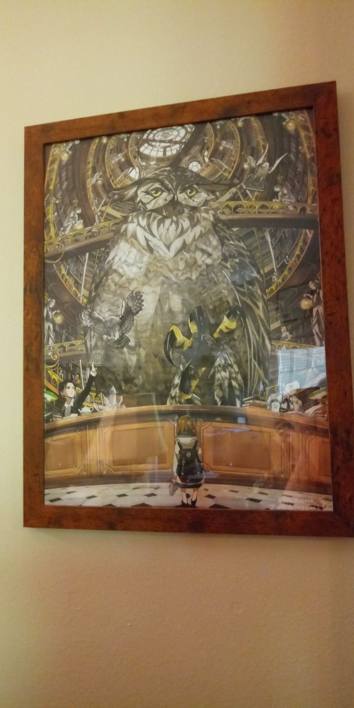 Customer photo review of Book Keeper (18 x 24)