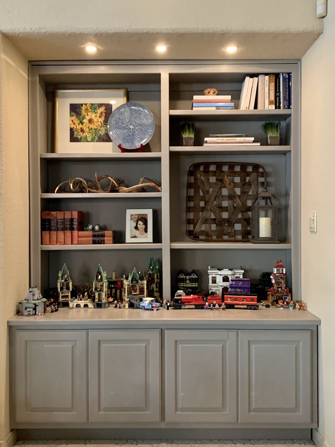 Customer photo review of Selznick Grey - One Step Paint