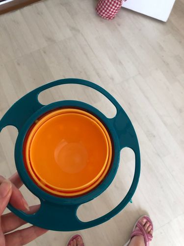 Customer photo review of Universal 360 Degrees Bowl for Kids
