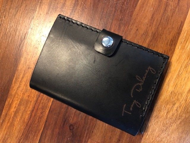 Customer photo review of RFID Wallet