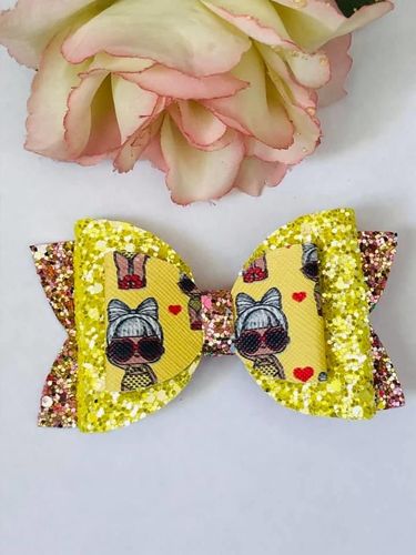 Tara K. review of You are my Sunshine Chunky Glitter Fabric image 1 out of 1