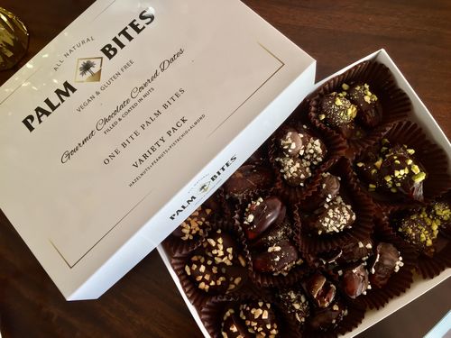 Customer photo review of One Bite Palm Bites | Variety Pack