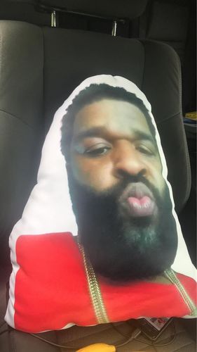 Customer photo review of Create A Custom Object Pillow