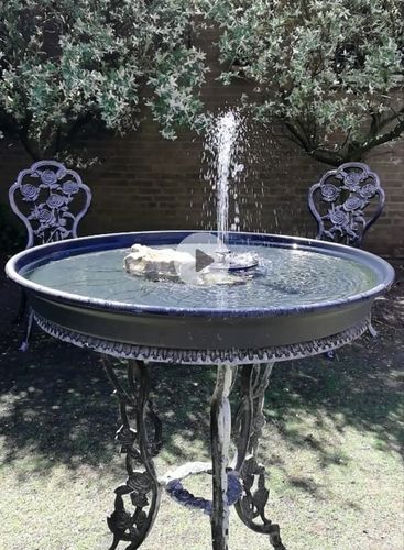 Customer photo review of Automatic Solar Fountain