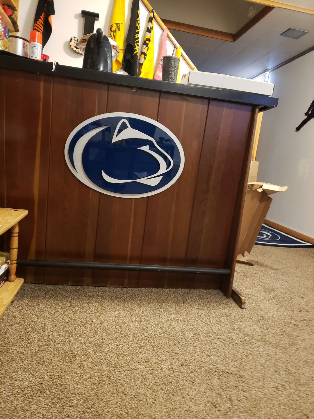Customer photo review of Penn State University Nittany Lions 3D Artwork 23" x 16"