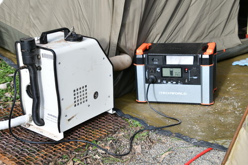 Customer photo review of Lithium Portable Power Station 1000 Watt 60Ah iTECH1000P