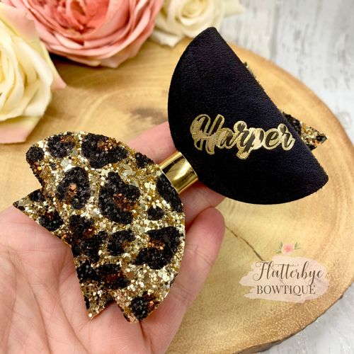 Cherrie G. review of Let’s go Little Leopard Premium Chunky Glitter Fabric- CORE RANGE image 1 out of 1