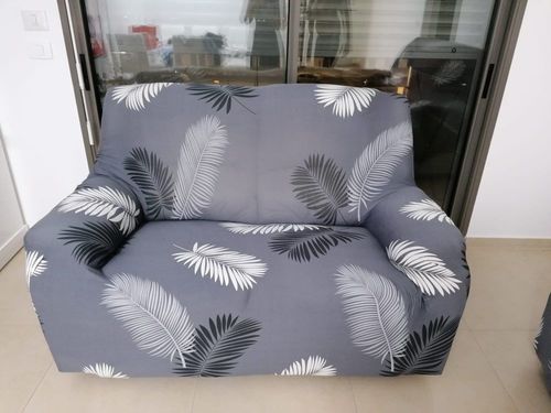 Customer photo review of EasyFit™- Stretch Sofa Slipcover