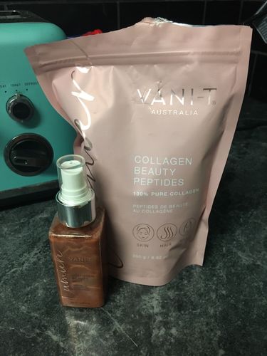 Customer photo review of Buy 1 x Lumiere Collagen Beauty Peptides and 1 x Lumiere Collagen Beauty Mist - SAVE $11.35
