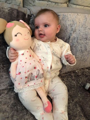 Customer photo review of Personalized Leyadoll (Strawberry) with Gift Bag