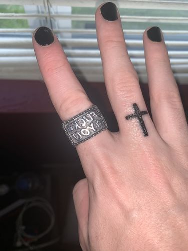 Customer photo review of FUCK YOU STAR RING