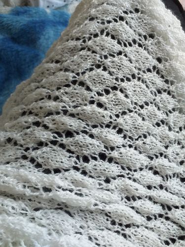 Customer photo review of Baby Mystery Knitting Box