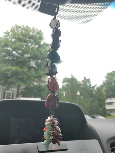Customer photo review of The 7 Chakra Healing Reiki Stone Tassel