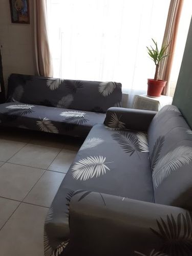 Customer photo review of EasyFit™- Stretch Sofa Slipcover