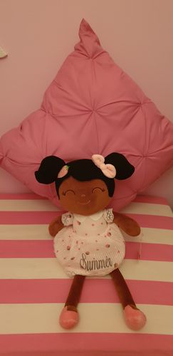 Customer photo review of Personalized Leyadoll (Strawberry) with Gift Bag - 2 Skin Tones