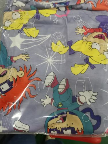 Customer photo review of Fashion Casual Cartoon Printed Set