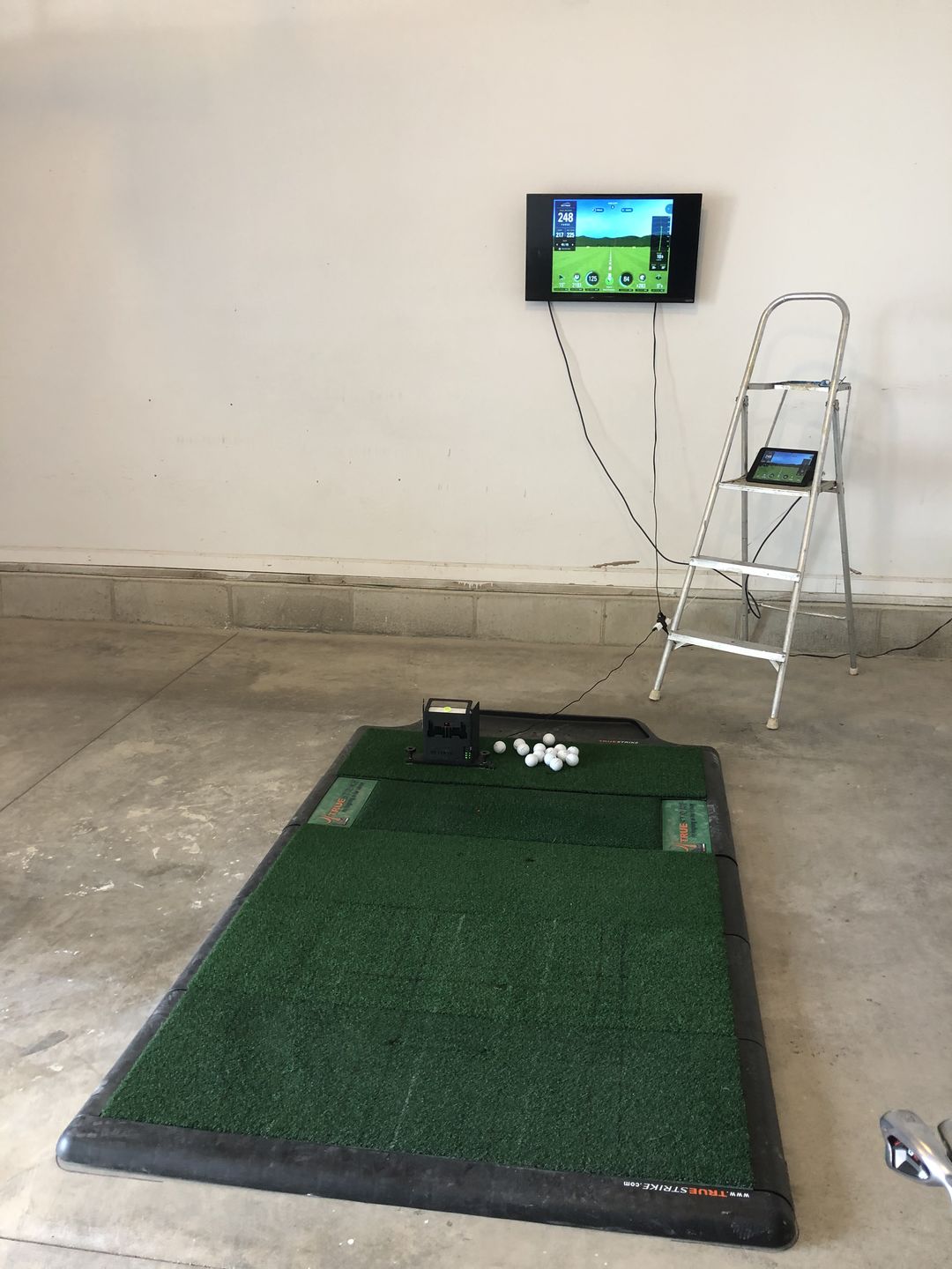 Customer photo review of TrueStrike Golf Mat Range Section