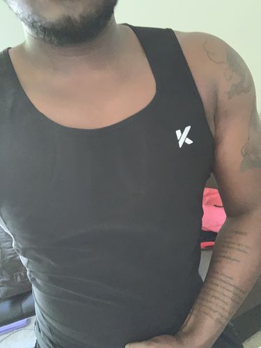 Customer photo review of Men's Heat-Trapping Sweat Vest