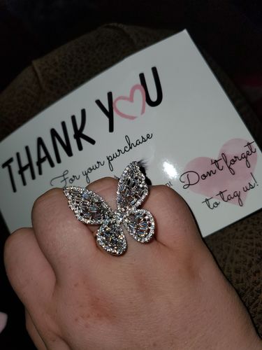 Customer photo review of “Fly High” Ring