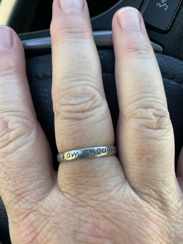 i am enough ring facebook