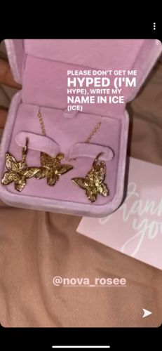 Customer photo review of Double butterfly set