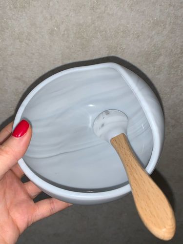 Customer photo review of DineBaby "Silicone Baby Feeding Bowl Set"