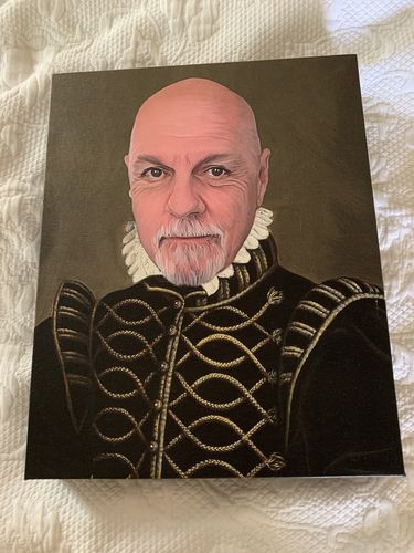 Customer photo review of The Noble - Custom Canvas