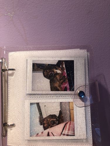Customer photo review of Instax Mini Glitter Photo Album