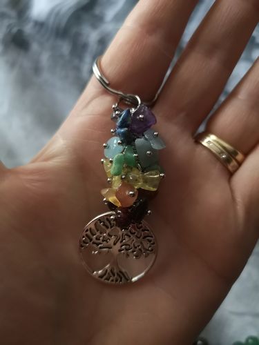 Customer photo review of Porte clés 7 chakras
